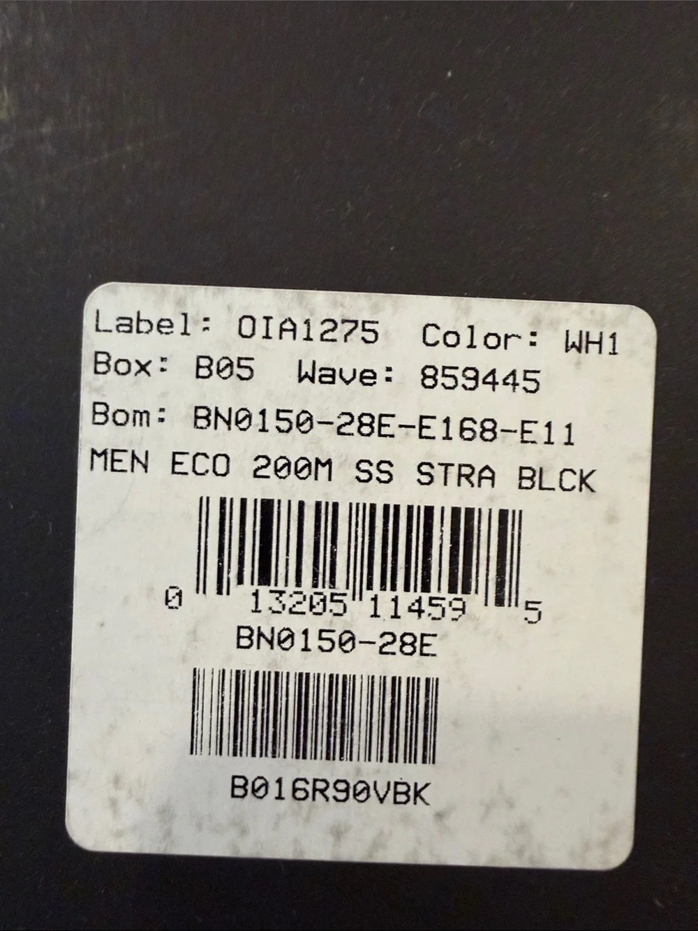 Citizen Men's Black Stainless Steel 200M Eco-Drive Watch